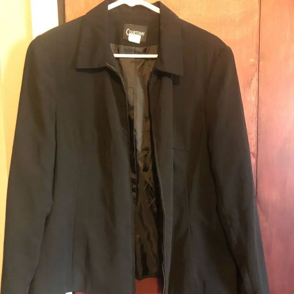 Courtenay black blazer size 14